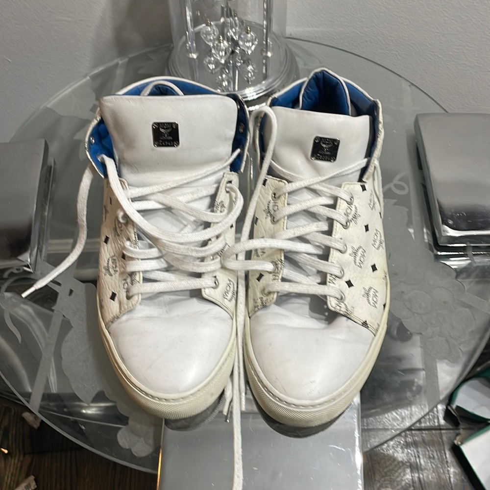 MCM leather shoes high top